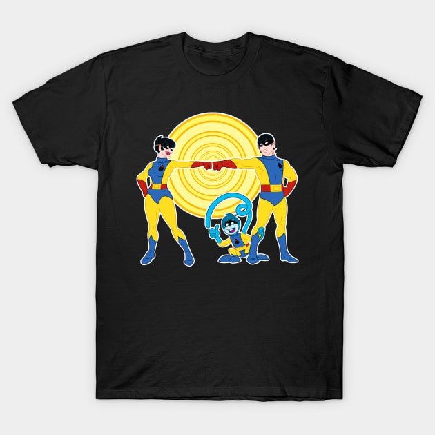 Wonder twins space T-Shirt by AlanSchell76